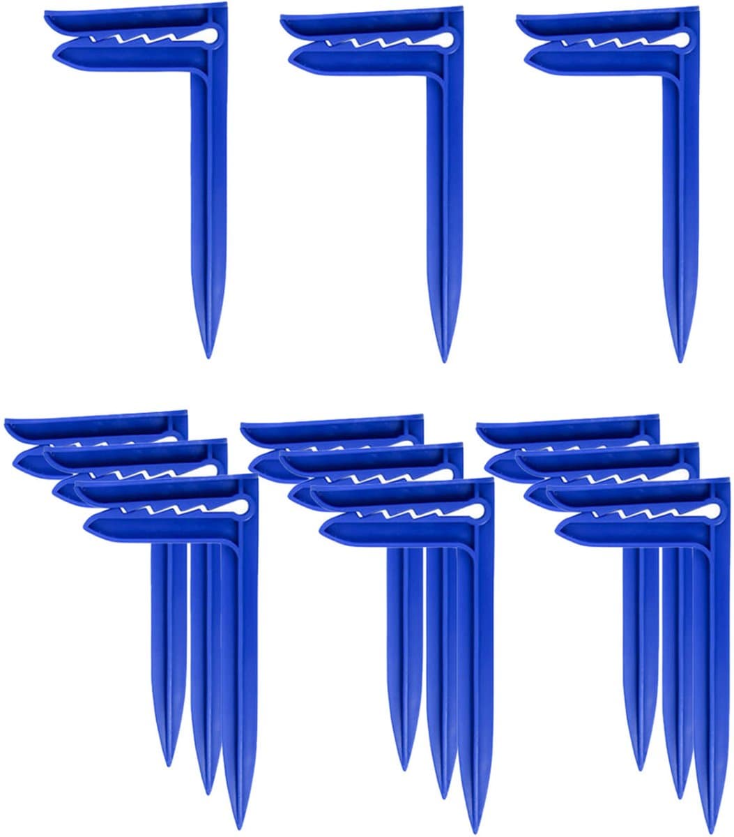Benson Strandlaken klem - 12x - kunststof - 15 cm - Handdoekknijpers / handdoek klem — afbeelding 1