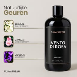 Vento di Rosa wasparfum van Flowsteam® - Italiaanse Wasparfum - 500ML — thumbnail 4