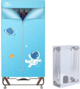 Elektrische Draagbare Wasdroger - Grote Capaciteit - Blauw — thumbnail 1