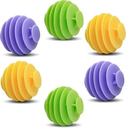 Wasballen voor Donsjacks - 6 stuks - Rubber — thumbnail 1