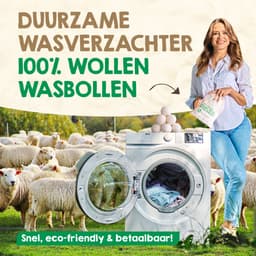 Mr. Green Mind Wasdrogerballen van 100% Wol Duurzaam, Herbruikbaar & Energie-besparend – Set van 6 drogerballen – Natuurlijk alternatief voor wasverzachter — thumbnail 3