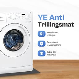 Anti Trillingsmat - Voor Wasmachine - Geluidsdemping - Verhoogde Stabiliteit Antislip - 45 x60cm — thumbnail 5