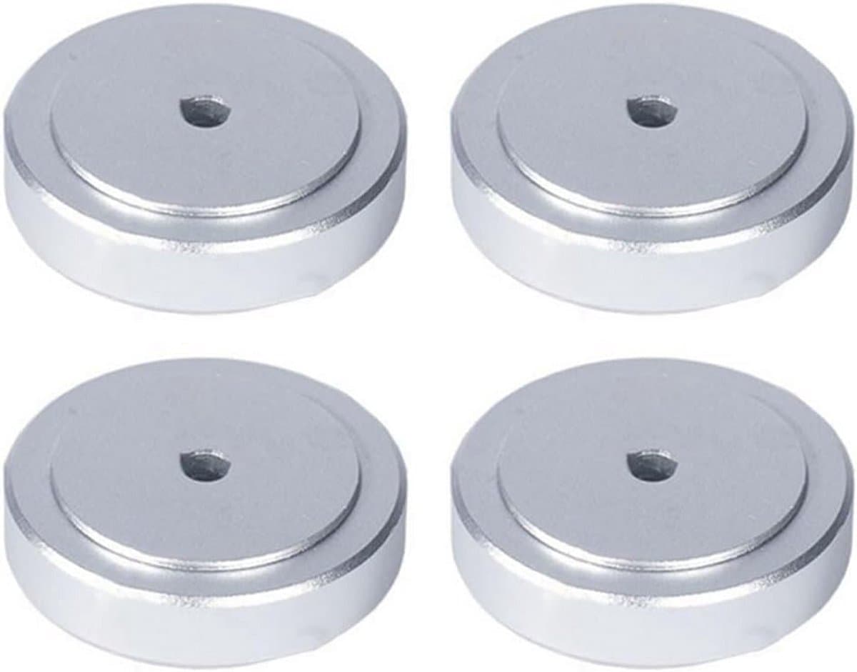 Set van 4 Geluidsisolerende Trillingdempers voor Audioapparatuur en Subwoofers — afbeelding 1