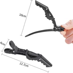 24 stuks Professionele Haarspeld Krokodillenclips voor Stylen en Knippen — thumbnail 5
