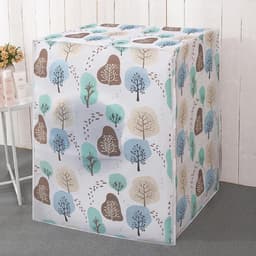 Wasmachine en Droger Beschermhoes - Houdt uw apparaat droog en schoon - Voorlader - 63 x 62 x 85 cm — thumbnail 2