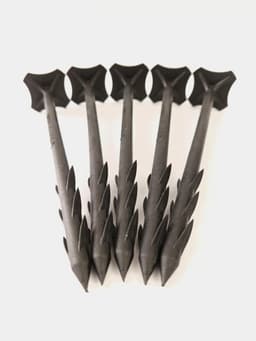 EraGreen 10 stuks PP-nagels 20 cm met weerhaak - grondankers - grondanker - bevestigingsanker voor worteldoek, bodemweefsel, wintervlies, afdekvlies — thumbnail 2