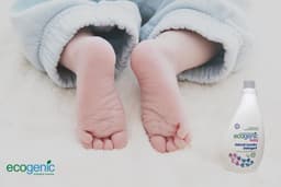 Ecogenic Baby Wasmiddel - 1000 ml - Ongeparfumeerd en Dermatologisch Getest - Voor Babykleding en Gevoelige Huid — thumbnail 3