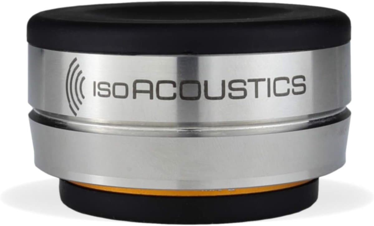 Audio Isolator - Trillingsdemper - Geluid Verbeteren - Hoge Gewichtscapaciteit - 50x29mm - Brons — afbeelding 1