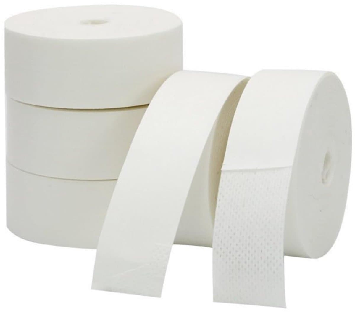 6x Collarpads Zelfklevende Zweetbeschermers voor Kleding en Hoeden, 2,5x8 cm, Wit, Wasbaar en Herbruikbaar — afbeelding 1