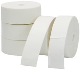 6x Collarpads Zelfklevende Zweetbeschermers voor Kleding en Hoeden, 2,5x8 cm, Wit, Wasbaar en Herbruikbaar — thumbnail 1