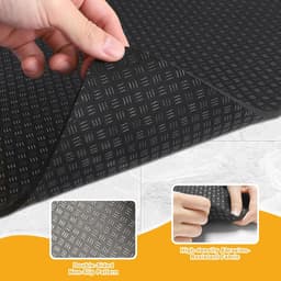 Ynkkvre - Antivibratiemat - 60x60 cm - Dubbelzijdig Antislip - Waterdicht - Voor Wasmachine Droger en Koelkast — thumbnail 3