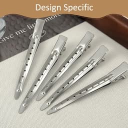 Professionele Haarspeld Zilver voor Kapper en Thuengebruik - Set van 20 Stuks, 9 cm — thumbnail 5