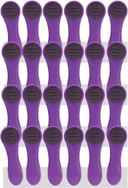 24 wasknijpers roestvrij staal met Soft Grip — thumbnail 1