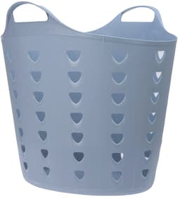 Flexibele wasmand - 26 liter - kunststof - blauw - D45 x H40 cm — thumbnail 5