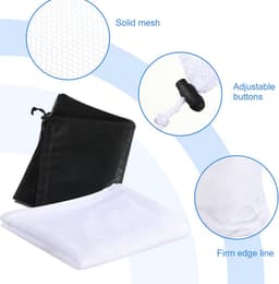 Grote netzakken voor wasgoed - 30 stuks - duurzaam polyester met trekkoord (61 x 91 cm) — thumbnail 3