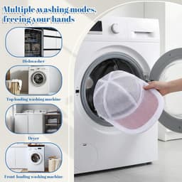 Cap Wasmachine Vorm - Pet Houder - Hoeden Wassen - Vormbehoud Tijdens Was - 31 x 21 x 12.5 cm — thumbnail 3