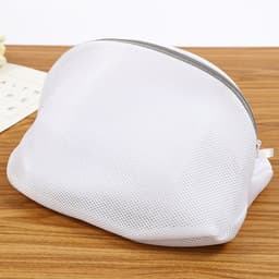 2 stuks - Wasmachine schoenenzak - alleen voor luie mensen - schoenenzak om schoenen te beschermen na het wassen, drogen en drogen - grijze rits - 42cm*24cm*24cm — thumbnail 5