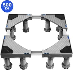 VanDijck Wasmachine Verhoger - 12 Poten - Verstelbaar 45-75 cm - Max 500 kg — thumbnail 1