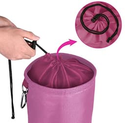 Grote Peg Bag met Sluitkoord en Hanghaak - Perfect voor Waskleding Pinnen en Organisatie — thumbnail 3