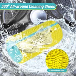 JGS Premium - Schoenen Waszak 2 Stuks voor Sneakers - Dikke Waszak met Ritssluiting - Wasmachine Waszak - Mesh Sneaker Waszak - Schoenwaszak - Shoes Wash Bags — thumbnail 3