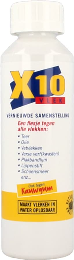 X10 Vlekken - 250 ml - Vlekverwijderaar — thumbnail 5