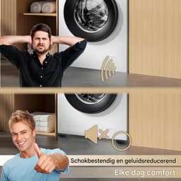 4-stuks antivibratiepads voor wasmachines - Rubberen antivibratiepads voor wasmachines - Universele antivibratiepads - Met siliconen zuignappen - Voor wasmachines en drogers om beweging en schudden te voorkomen - Zwart — thumbnail 3