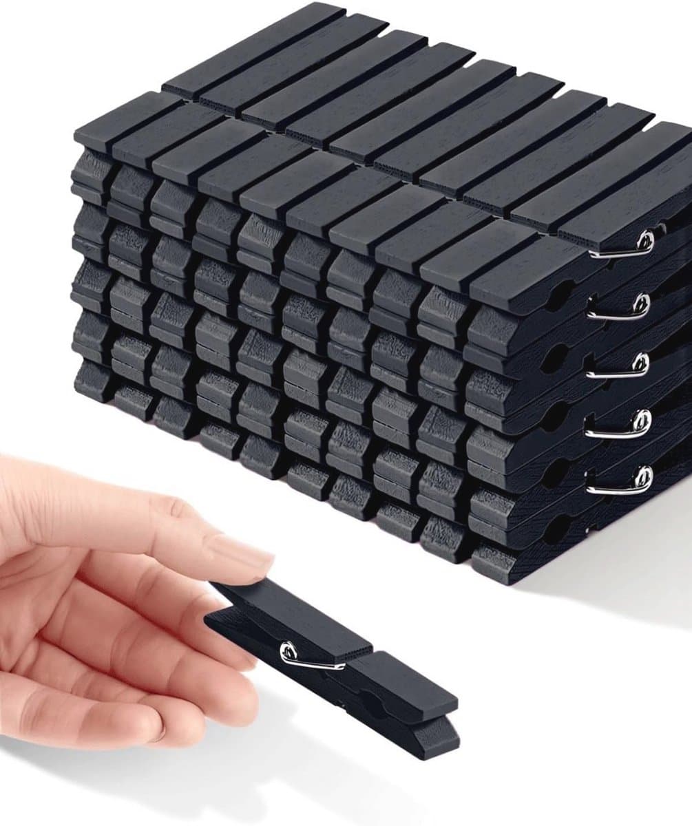 50 Gekleurde Wasknijpers voor Creatieve Decoratie — afbeelding 1