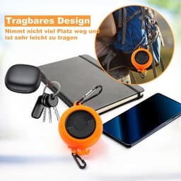 Extendable Clothes Line for Camping (10 m with Hand Crank) - Portable Cord Compact Accessory for Camping Travel and Garden — thumbnail 5