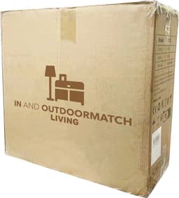 In And OutdoorMatch Wasmand Shayna - Wasmand - Bamboe Wasmand - met Handgrepen - 3 Compartimenten - Deksel met Clips - 150L Opvouwbaar - Wasruimte - Slaapkamer - Badkamer - Wit — thumbnail 2