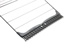 Blokker Wasrek Inklapbaar 108 cm Hoog Zwart - Stevig Droogrek met Wieltjes - Met 32m Drooglengte Perfect voor 1 tot 2 Wasladingen - Wasdroogrek Compact Op te Bergen — thumbnail 3