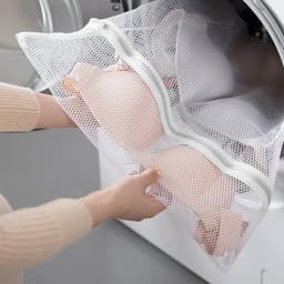 Twee herbruikbare waszakken, geschikt voor delicate kleding, ondergoed, sokken, enz., met bescherming tegen vervorming, 40*50 cm. — thumbnail 2