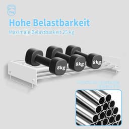 Intrekbare wasdroger - Opvouwbaar wandmontage droogrek - 80 cm staven x 5 hangende lijnen voor binnen en buiten — thumbnail 4