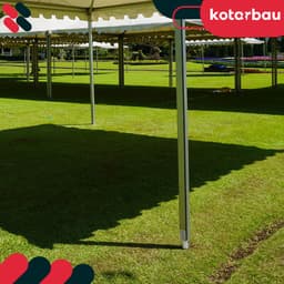 Kotarbau Serie - Stalen Schroefbare Paalhouder - 91x710 mm - Verzinkt - Set van 4 — thumbnail 3