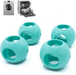 Gigicial Milieuvriendelijke wasballen - kalkwerende magneten - vergroten de ruimte en verminderen kalkaanslag - 4-pack - universeel blauw — thumbnail 1