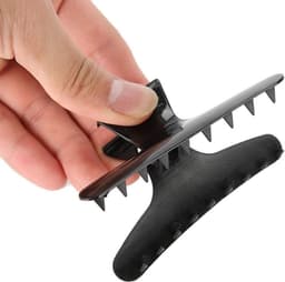 12x Zwarte Haarclips Professioneel Klemmen voor Knippen en Stylen — thumbnail 4