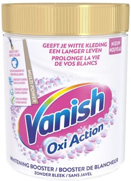 3 x Vanish Oxi Action - Vlekkenverwijderaar - Wasbooster - Zonder Bleek - Witte Was - 1 Kg - Grootverpakking - Wit Maken - Vlekken Verwijderen - Wasbooster - Bleekvrij - Geur Neutraliseren — thumbnail 2
