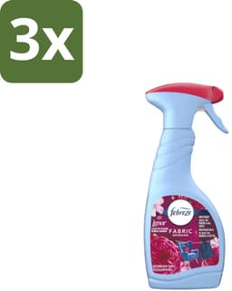 3 x Febreze – Textielspray – Robijn Jasmijn – 500 ml - Textielverfrisser - Textielgeur - Geurverwijdering - Jasmijngeur - Robijngeur — thumbnail 1