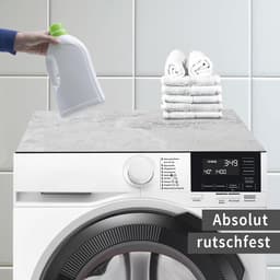 Antislip Wasmachine Beschermers Set van 2 - 60 cm Betonlook — thumbnail 5