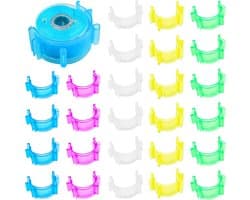 Set van 85 Garenklosjes Clips voor Spoelen en Draadorganisatie, Diverse Kleuren