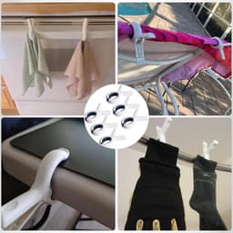 6 stuks - Klem - Kledingklemmen - Dekenklemmen - Strandlakenklemmen - Boothanddoekklemmen - Winddichte en naadloze dekenklemmen - Geschikt voor het ophangen van kleding, strandstoelen, cruiseschepen en zwembaden — thumbnail 3
