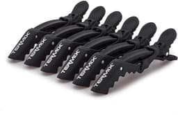 Zwarte Haarclips en Pincetten Set - 6 Stuks voor het Maken van Eenvoudige Kapsels — thumbnail 5