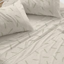 Blanco Beddengoedset, bed 90 cm (+ beschikbare maten), design 046, groen (90 x 190/200 cm) — thumbnail 2