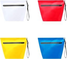 tas, robuust, voor strand, zwembad, boot, zeilen, toilettas, van pvc, Wit — thumbnail 2