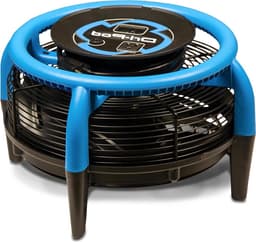 Vloerdroger - Tapijtdroger Ventilator - Snel Drogen - 360-graden Luchtstroom - 38.6 cm - Grijs — thumbnail 1