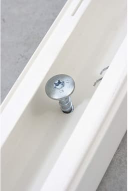 Montagerailanker - Bevestigingsanker rond - Montage Werk - Platte Ronde Kop - 75x45 mm - Onbehandeld — thumbnail 3