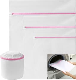 Waszak wasmachine, wasnet voor wasmachine, waszak met ritssluiting, wasnet beha, waszak voor gevoelige mantels, blouse, schoenen, beha, sokken, babykleding enz — thumbnail 1