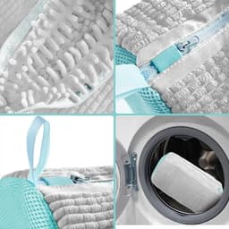 Dailygoods - 2 Stuks Waszakken voor Schoenen, Wasnet voor de Wasmachine — thumbnail 5