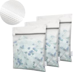 REDOM Waszakken 3 Stuks 30 x 40 cm – Bescherming tijdens het wassen – Honingraat Mesh – Voor wasmachine, lingerie en ondergoed – Polyester – Wit — thumbnail 5