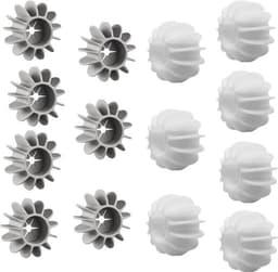 Wasdrogerballen, 14 stuks, anti-rimpel effect, wasballen voor kreukvrije kledingreiniging. — thumbnail 1