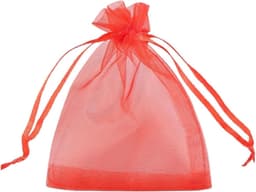 Fruit Beschermzakjes - Tuingereedschap Net - Fruit Groei Ondersteunen - Trekkoord Ontwerp - 100 Stuks - Rood — thumbnail 1